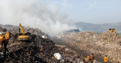 The Pollution Control Board has imposed a ₹305 crore penalty on five industrial units over alleged illegal fly ash dumping, taking strict action to curb environmental pollution.