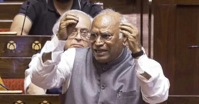 Kharge Demands Shah Explain Student Lathicharge, Pellet Gun Action in Parliament